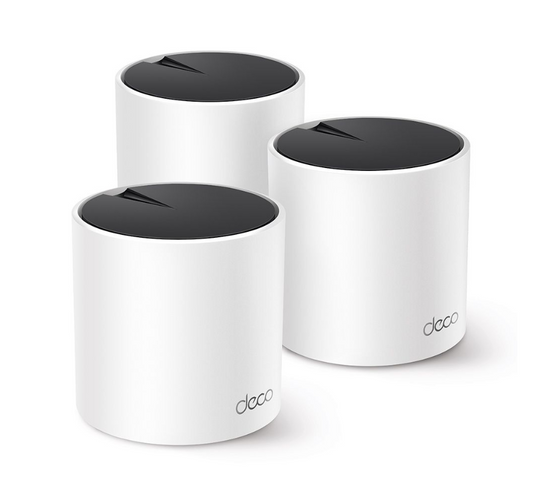 TP-Link DECOX55 AX3000 Whole Home Mesh Wi-Fi 6 Unit (3-Pack)